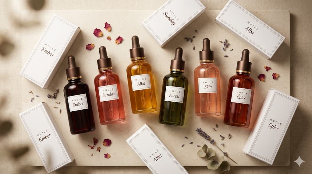 The Huile collection